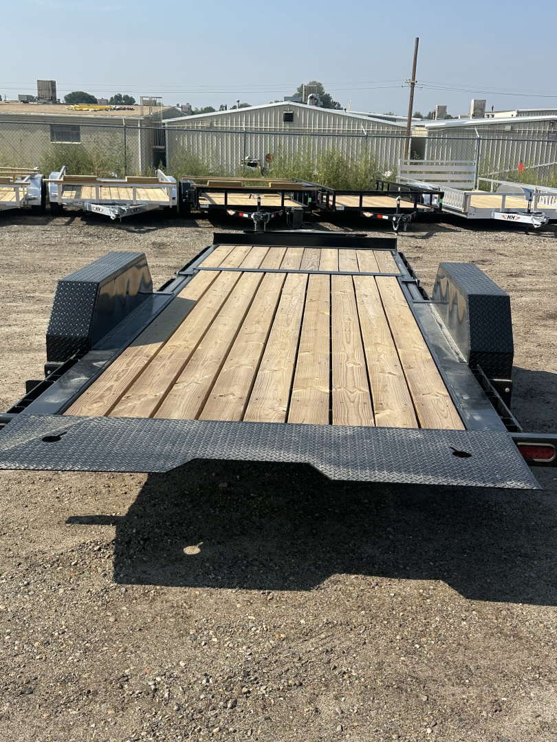 New 2026 Midsota (6+16) 7x22 17.6K Split Deck Tilt Equipment Trailer