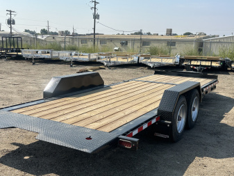 New 2026 Midsota (6+16) 7x22 15.4K Split Tilt Equipment Trailer