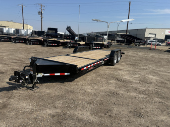 New 2026 Midsota 7x22 15.4K Split Deck Tilt Equipment Trailer