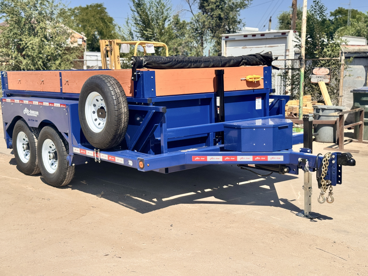 New 2025 Air Tow 3D-12 Drop Deck Dump Trailer