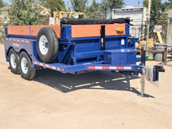 New 2025 Air Tow 3D-12 Drop Deck Dump Trailer
