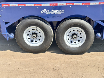 New 2025 Air Tow 3D-12 Drop Deck Dump Trailer
