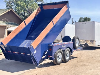 New 2025 Air Tow 3D-12 Drop Deck Dump Trailer