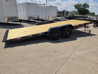 New 2026 H&H Trailers 82x20 Manual Tilt Speed Loader 10K Equipment Trailer