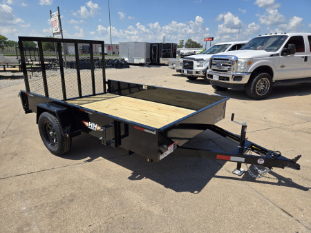 New 2026 H&H Trailers 76x10 Solid Side 3K Utility Trailer