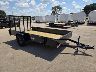 New 2026 H&H Trailers 76x12 Solid Side 3K Utility Trailer