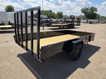 New 2026 H&H Trailers 76x12 Solid Side 3K Utility Trailer