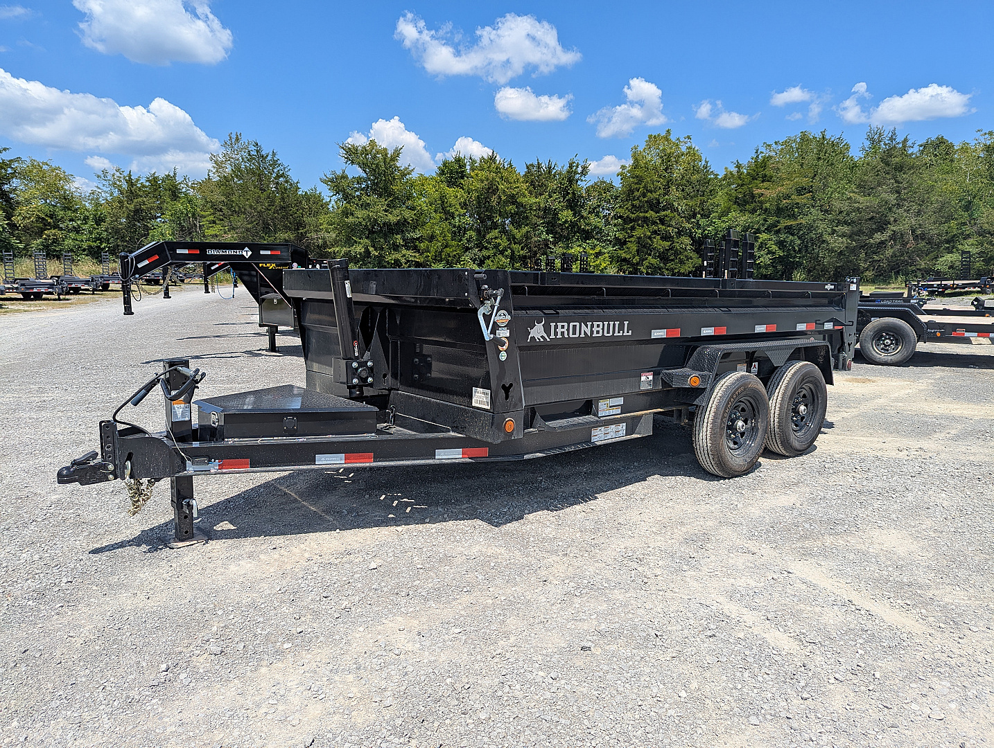 New 2026 Iron Bull DTB14 Dump Trailer