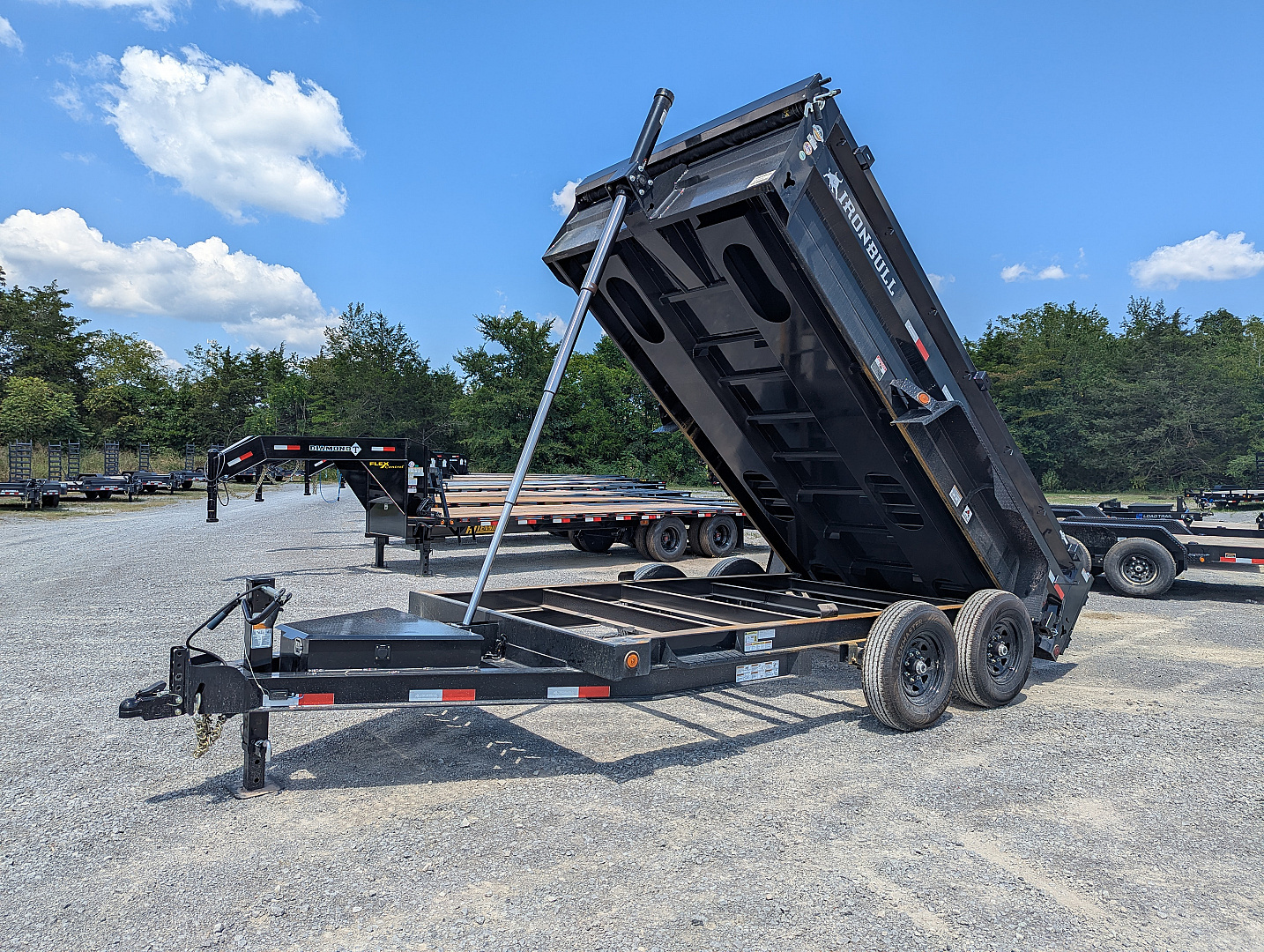 New 2026 Iron Bull DTB14 Dump Trailer