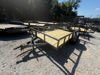 New 2026 Bellwether MFG 6'X12' Single Axle Utility Trailer