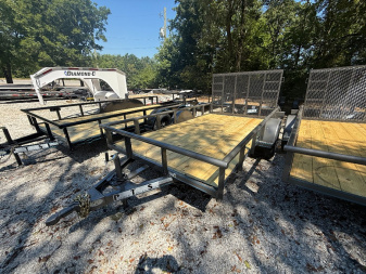 New 2026 Bellwether MFG 6'X12' Single Axle Utility Trailer