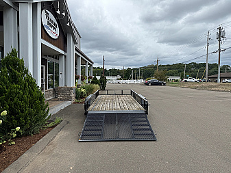 Used Sure-Trac 7′ X 16′ OPEN LANDSCAPE TRAILER 7K