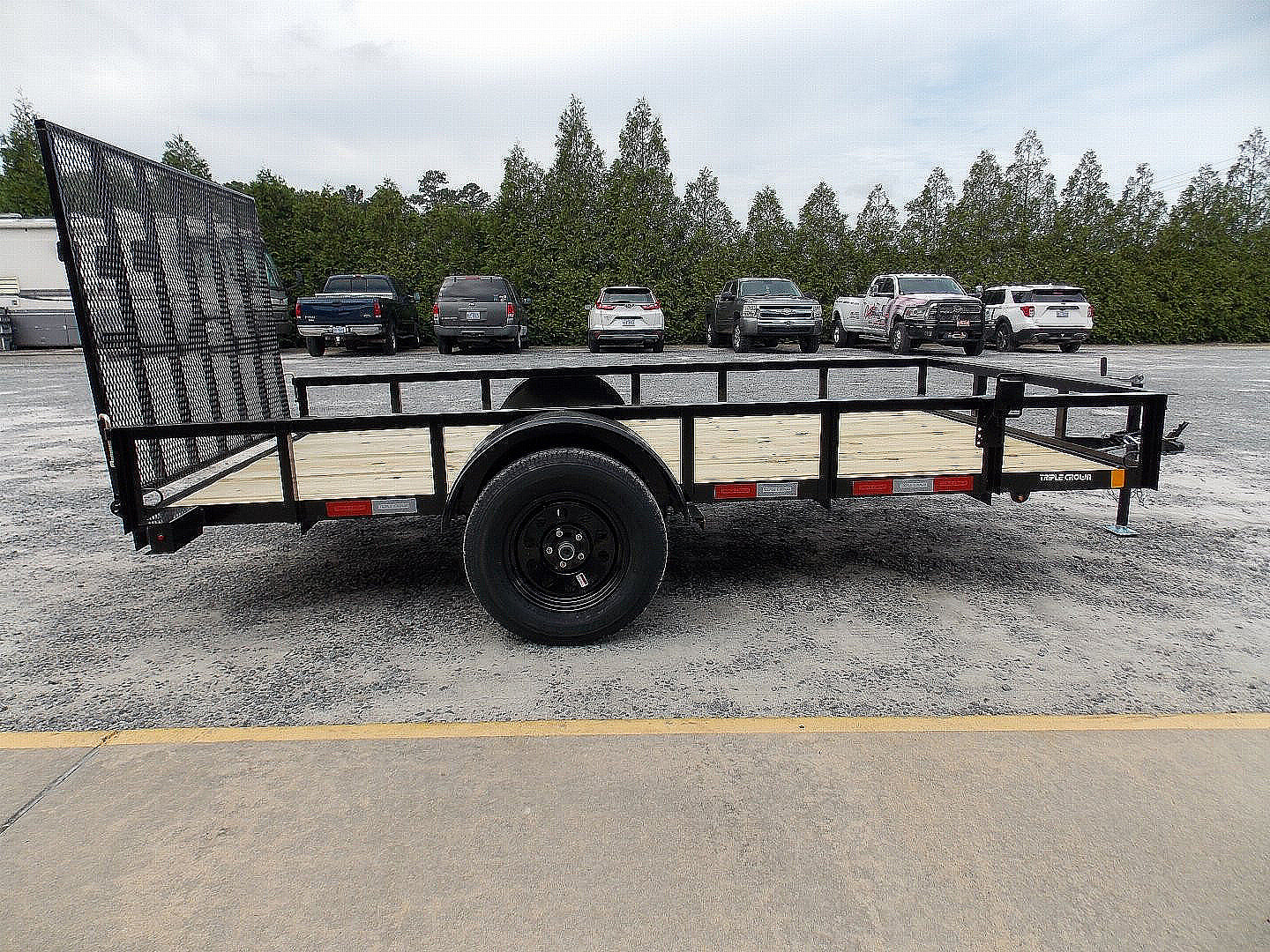 New 2026 Triple Crown Trailers TC U6X12S14O Utility Trailer