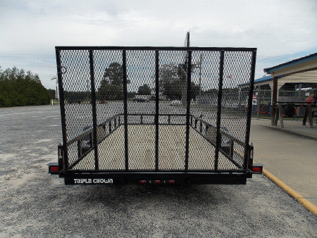 New 2026 Triple Crown Trailers TC U6X12S14O Utility Trailer