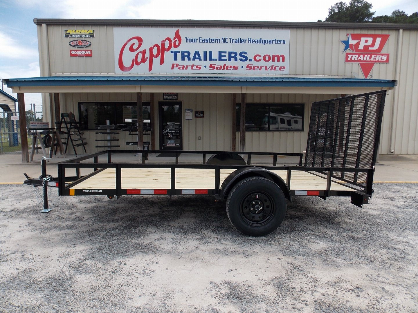 New 2026 Triple Crown Trailers TC U6X12S14O Utility Trailer