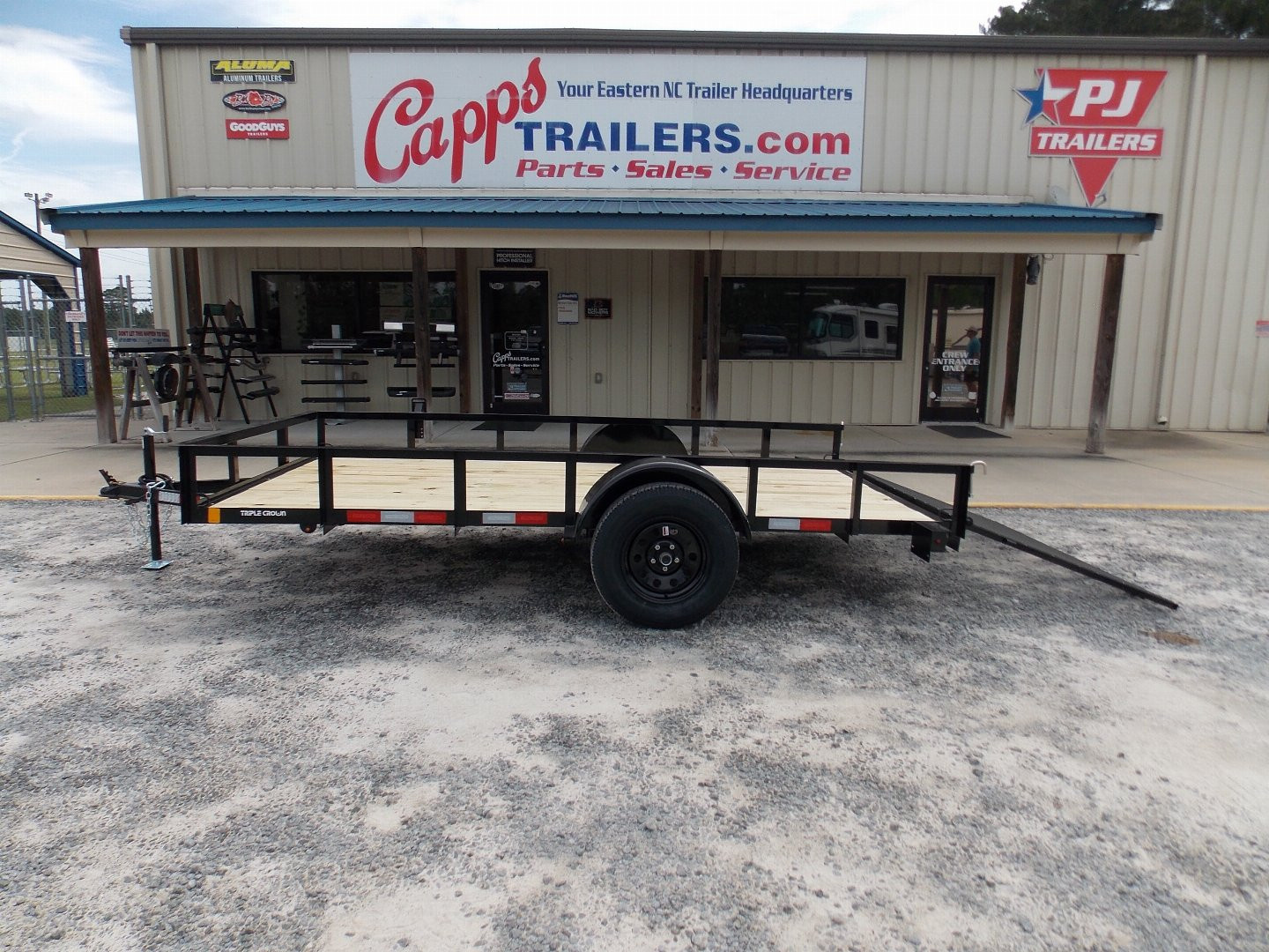 New 2026 Triple Crown Trailers TC U6X12S14O Utility Trailer