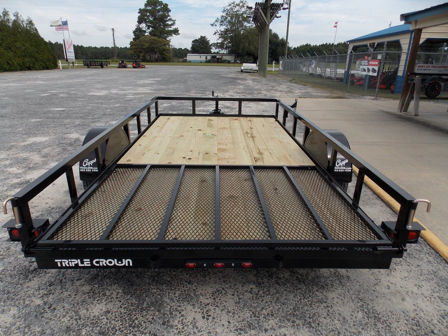 New 2026 Triple Crown Trailers TC U6X12S14O Utility Trailer