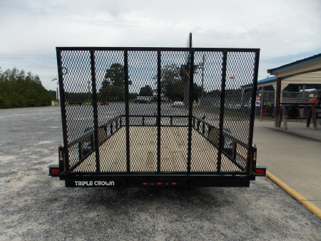 New 2026 Triple Crown Trailers TC U6X12S14O Utility Trailer