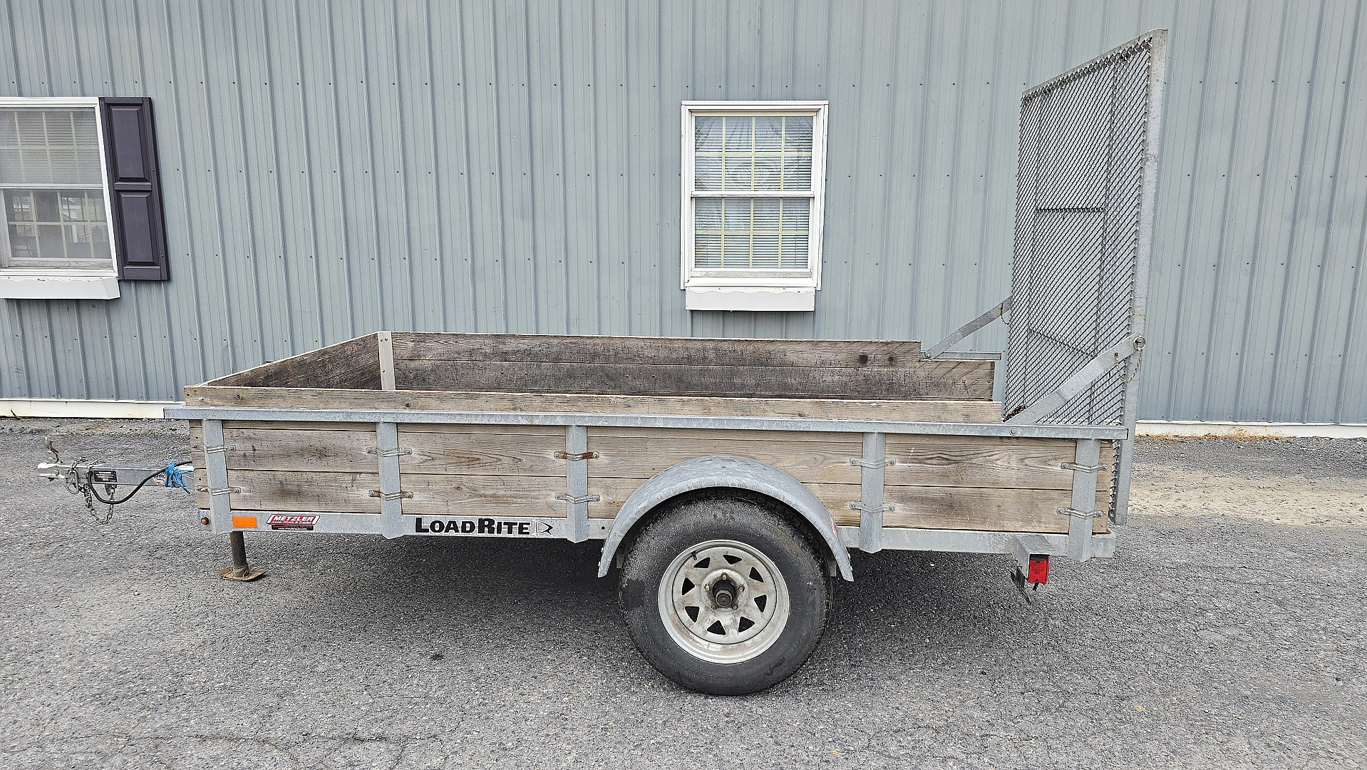Used Load Rite Galvanized Utility Trailer / 5'x10' / 2999 GVWR
