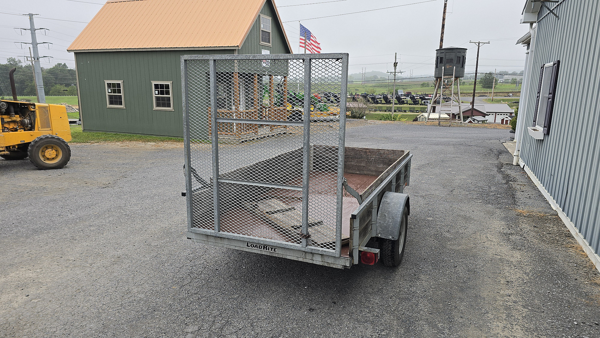 Used Load Rite Galvanized Utility Trailer / 5'x10' / 2999 GVWR