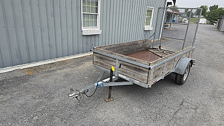 Used Load Rite Galvanized Utility Trailer / 5'x10' / 2999 GVWR
