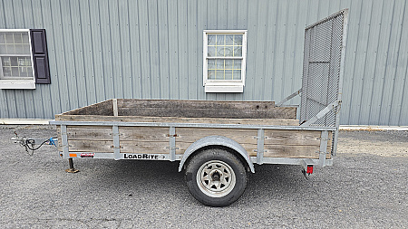 Used Load Rite Galvanized Utility Trailer / 5'x10' / 2999 GVWR