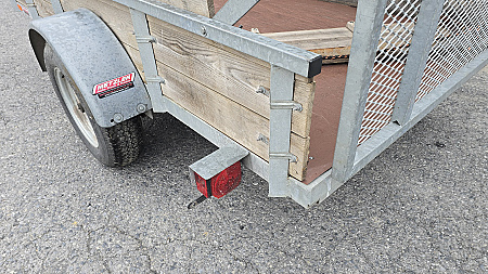 Used Load Rite Galvanized Utility Trailer / 5'x10' / 2999 GVWR