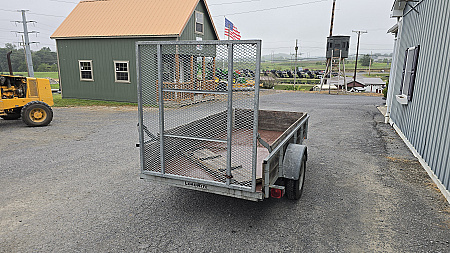 Used Load Rite Galvanized Utility Trailer / 5'x10' / 2999 GVWR