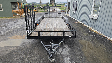 Used Carry-On Utility Trailer / 7000 GVWR / 81.5"x20'