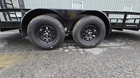 Used Carry-On Utility Trailer / 7000 GVWR / 81.5"x20'