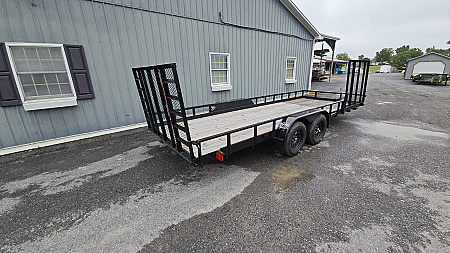 Used Carry-On Utility Trailer / 7000 GVWR / 81.5"x20'