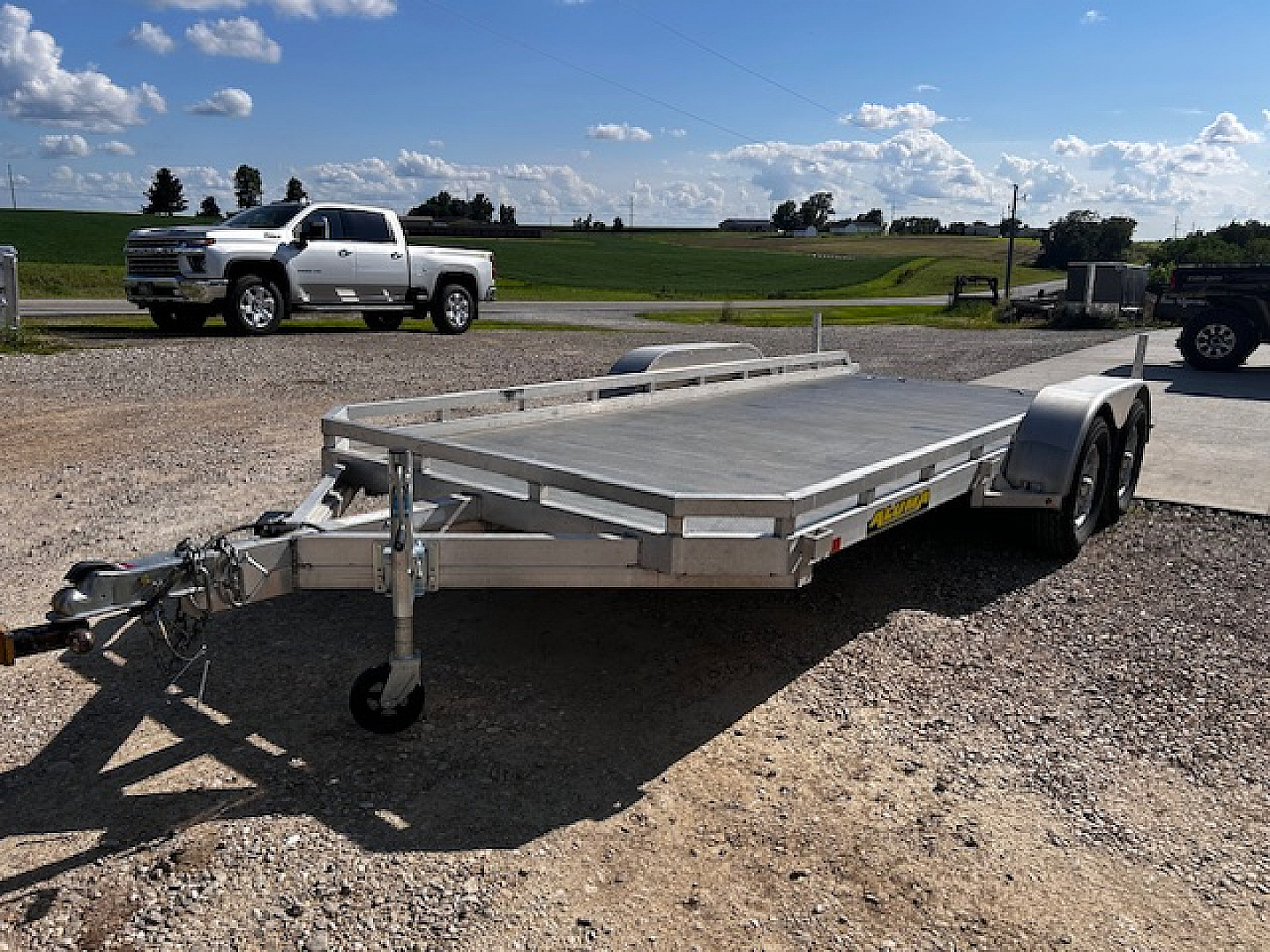 Used 2023 Aluma 78"X16' R ALUMINUM Utility Trailer