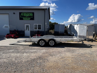Used 2023 Aluma 78"X16' R ALUMINUM Utility Trailer