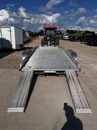 Used 2023 Aluma 78"X16' R ALUMINUM Utility Trailer