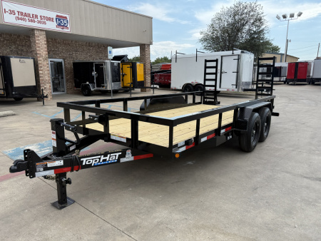 New 2026 Top Hat HT14-16X83-14E-R Equipment Trailer