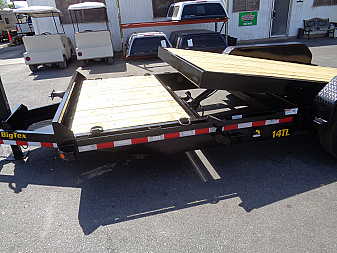 New 2026 Big Tex Trailers * 14TL-20 * 20Ft 14k Equipment Tilt Trailer w/ Front Stationary Deck