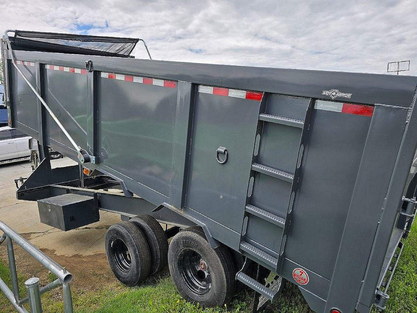 New 2026 Iron Bull DMG 20' 10K HYD JACK GN DUMP Dump Trailer