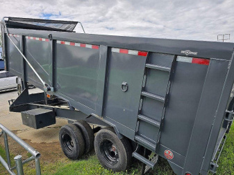 New 2026 Iron Bull DMG 20' 10K HYD JACK GN DUMP Dump Trailer