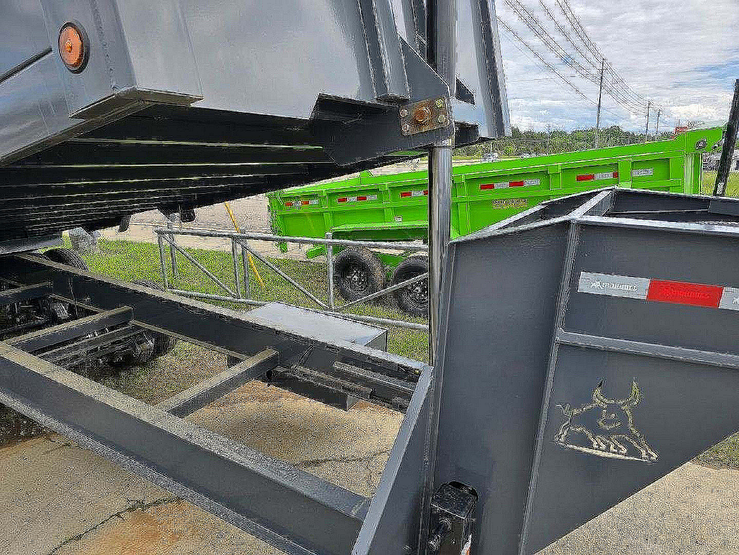 New 2026 Iron Bull DMG 20' 10K HYD JACK GN DUMP Dump Trailer