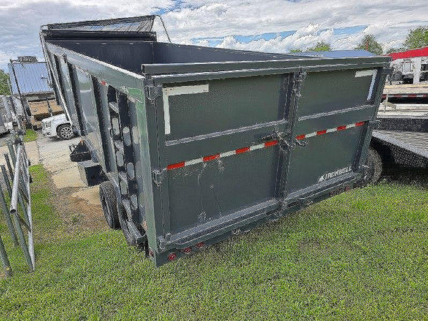 New 2026 Iron Bull DMG 20' 10K HYD JACK GN DUMP Dump Trailer