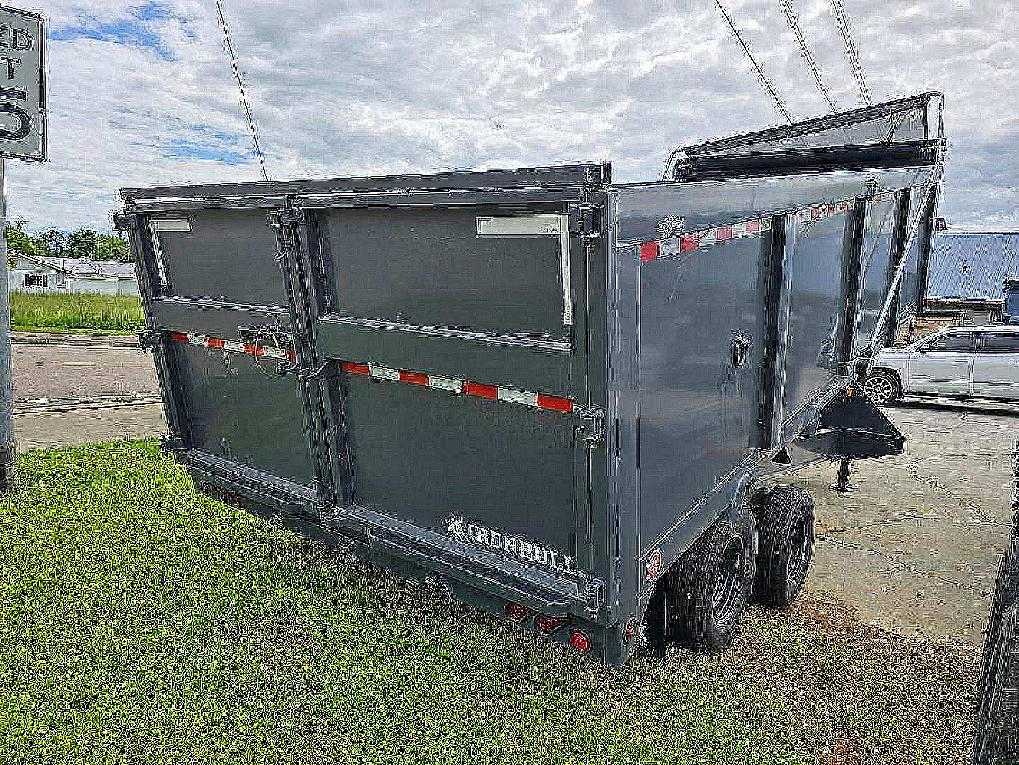 New 2026 Iron Bull DMG 20' 10K HYD JACK GN DUMP Dump Trailer