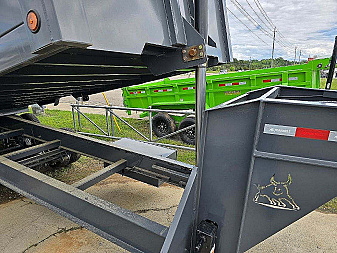New 2026 Iron Bull DMG 20' 10K HYD JACK GN DUMP Dump Trailer