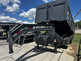 New 2026 Iron Bull DMG 20' 10K HYD JACK GN DUMP Dump Trailer