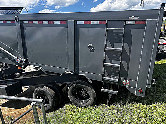 New 2026 Iron Bull DMG 20' 10K HYD JACK GN DUMP Dump Trailer