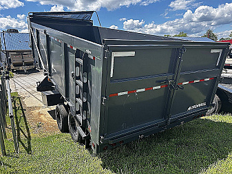 New 2026 Iron Bull DMG 20' 10K HYD JACK GN DUMP Dump Trailer