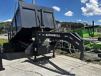 New 2026 Iron Bull DMG 20' 10K HYD JACK GN DUMP Dump Trailer