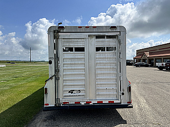 Used 2014 4-Star Trailers 20' GN Stock / Stock Combo Trailer