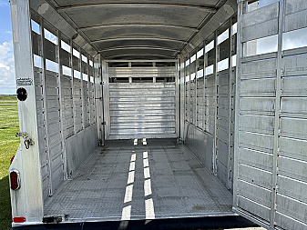 Used 2014 4-Star Trailers 20' GN Stock / Stock Combo Trailer