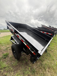 New 2025 Sure-Trac 5X8 5K SA HOMEOWNER Dump Trailer