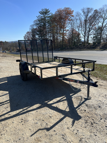 New 2026 Down 2 Earth Trailers DTE7610GE29 Utility Trailer, 76 X10 / 15  TIRES / 4' MESH GATE